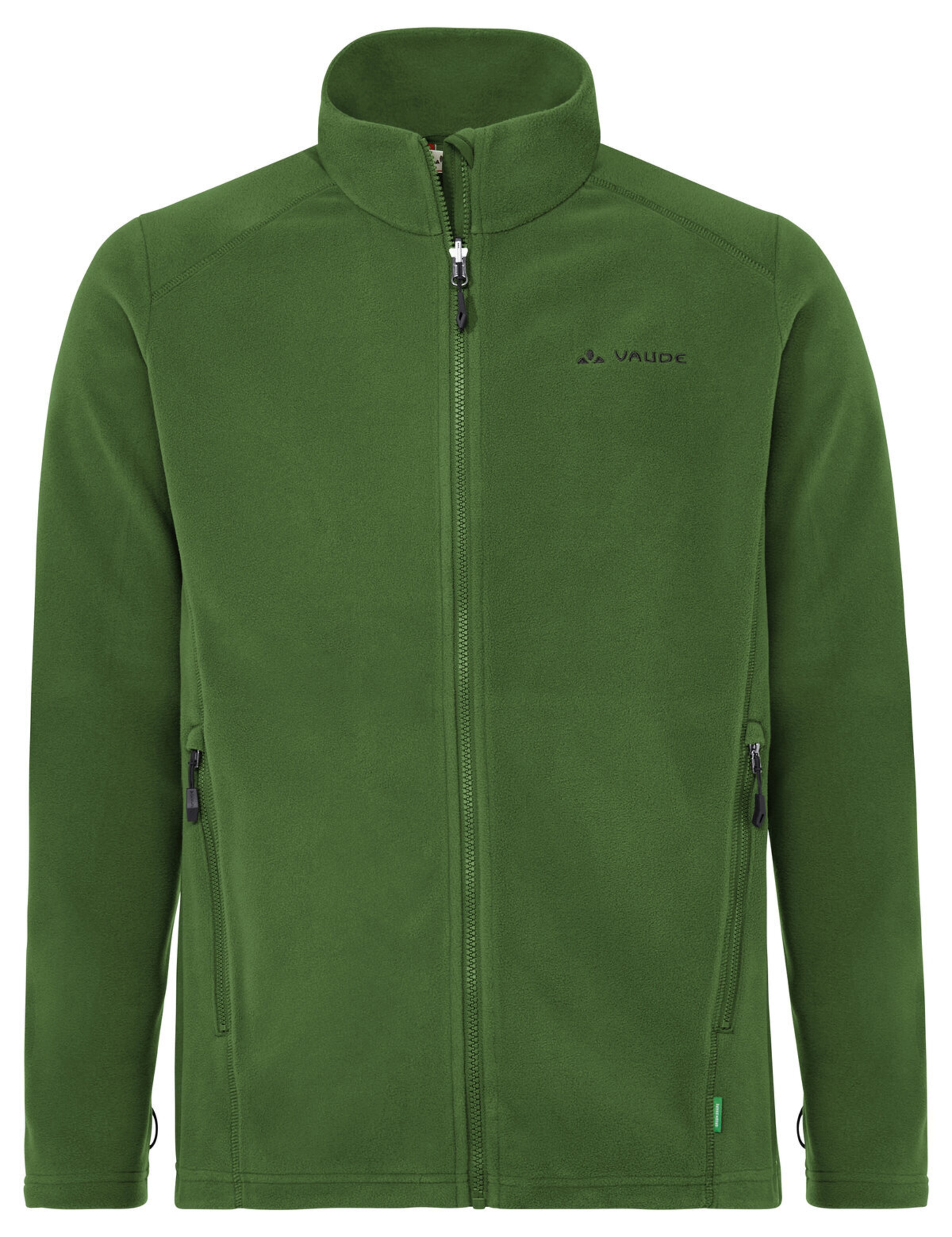 VAUDE Athletic fleece jacket 'Rosemoor II' in Green: front