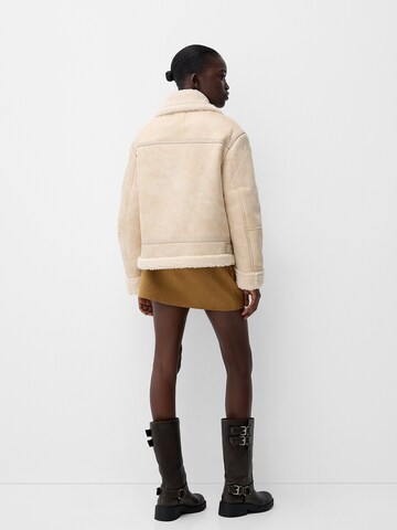 Giacca di mezza stagione di Bershka in beige