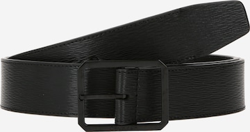 Ceinture Calvin Klein en noir : devant