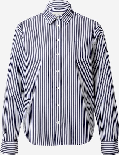 GANT Bluse in marine / weiß, Produktansicht