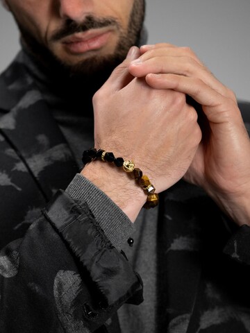 GT Collection - Pulsera 'Wild Cat' en marrón