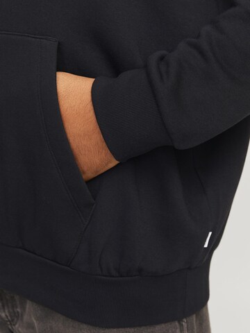 Felpa 'JJECorp' di Jack & Jones Plus in nero