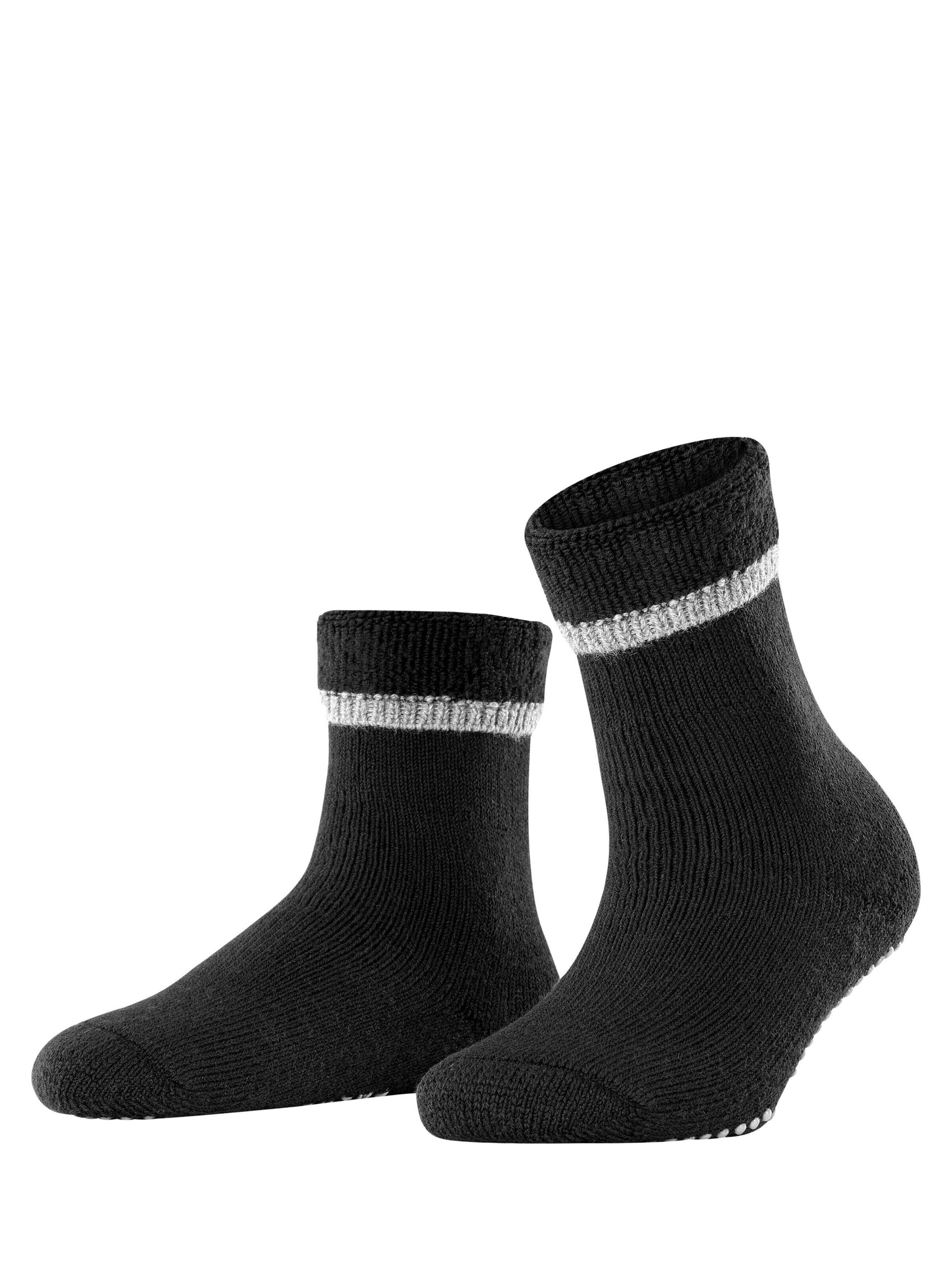 FALKE Socken 'Cuddle Pads'‌‌‌‌‌‌‌‌‌‌ in Schwarz: Vorderseite