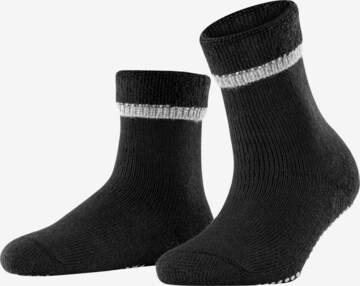FALKE Socken 'Cuddle Pads' in Schwarz: Vorderseite