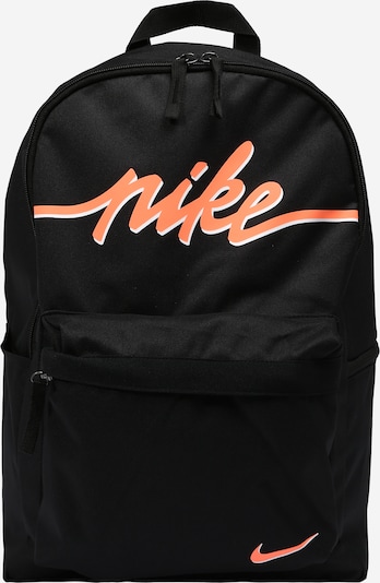 Nike Sportswear Раница 'Heritage 2.0' в оранжево-червено / черно / бяло, Преглед на продукта