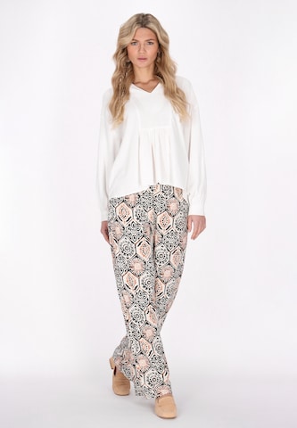 usha FESTIVAL Wide leg Trousers in Black