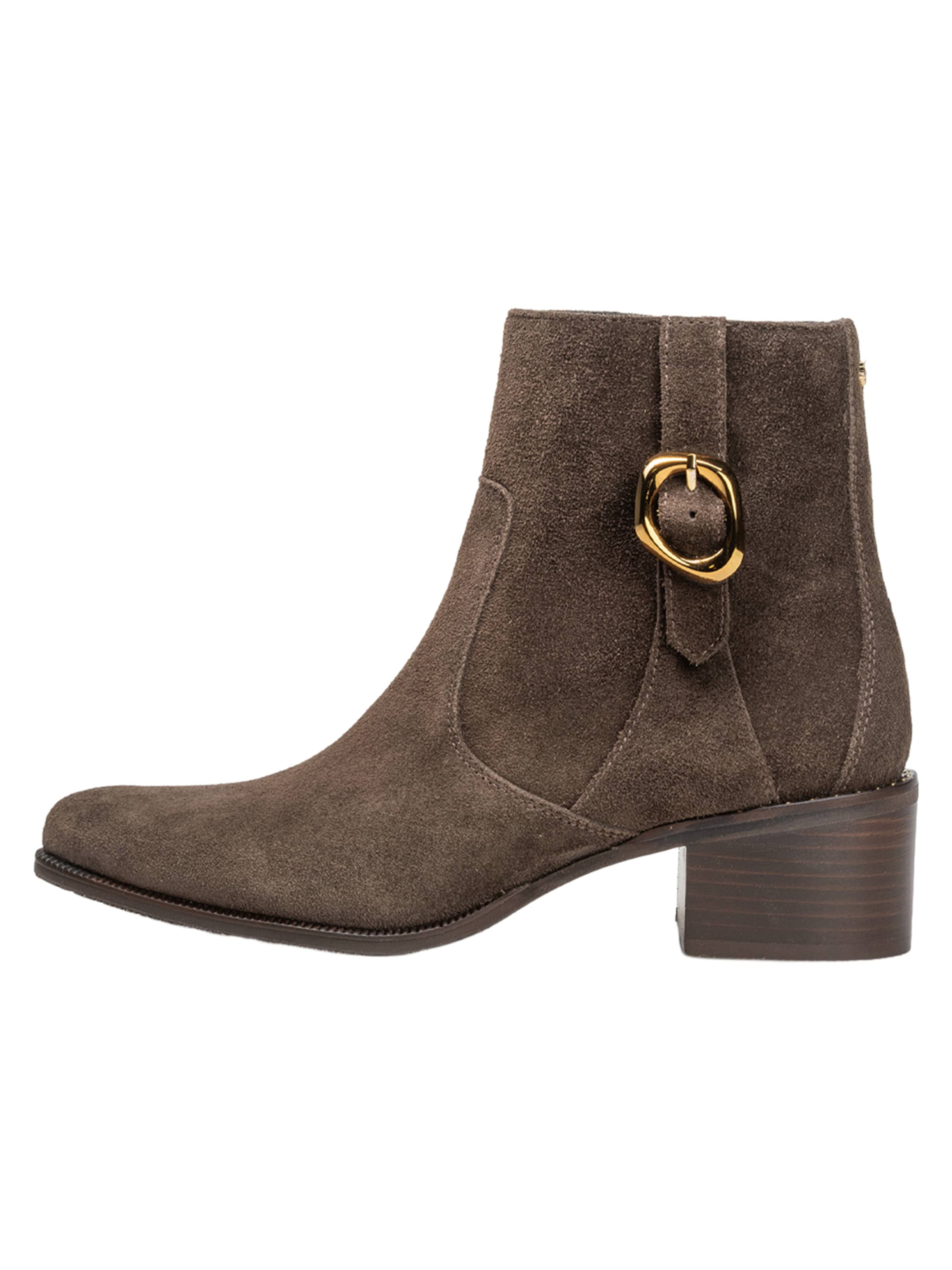 Ankle boots ' EVI 05 ' di Floris van Bommel in marrone: frontale