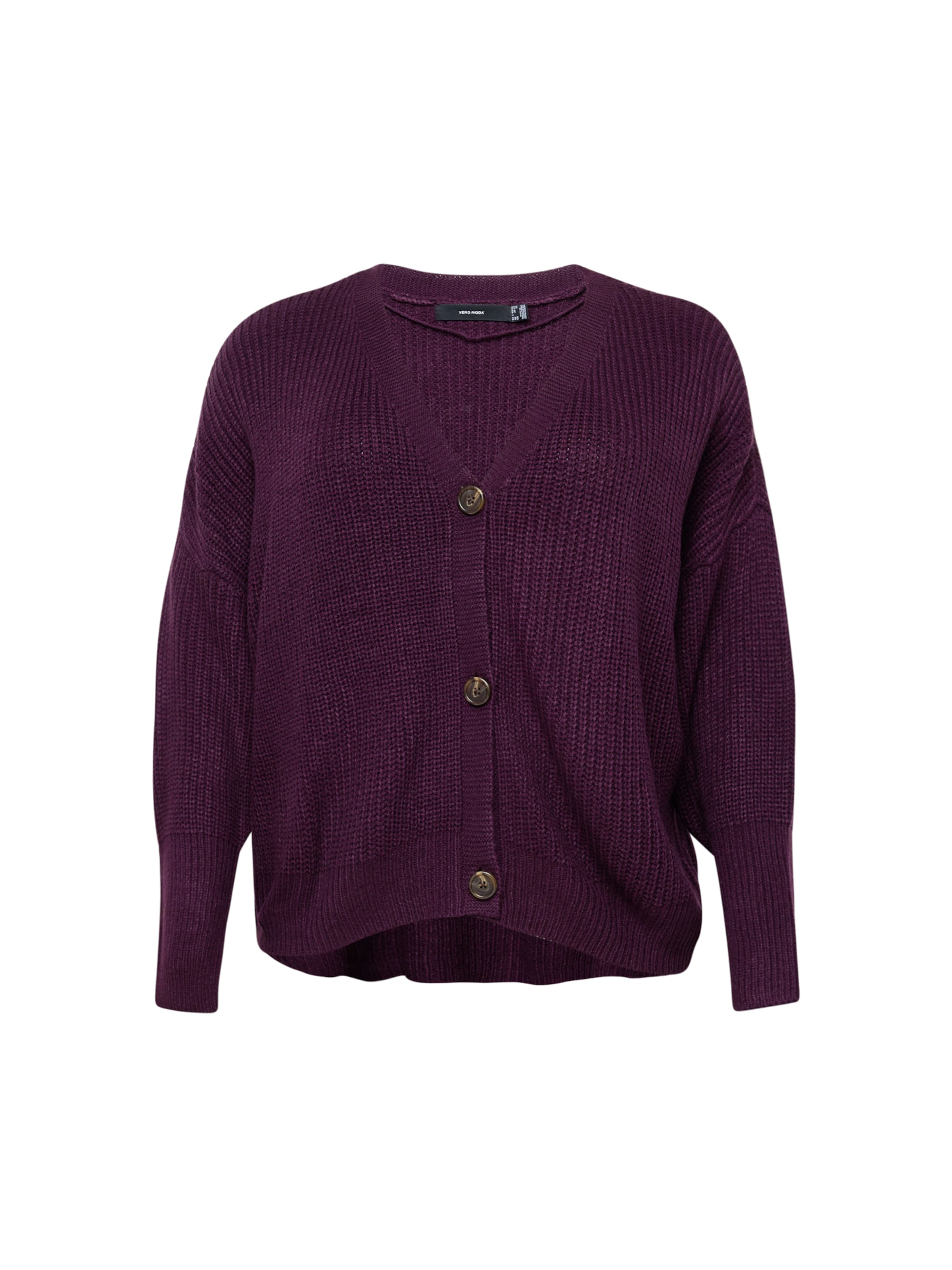 Cardigan 'Lea' Vero Moda Curve en rouge : devant