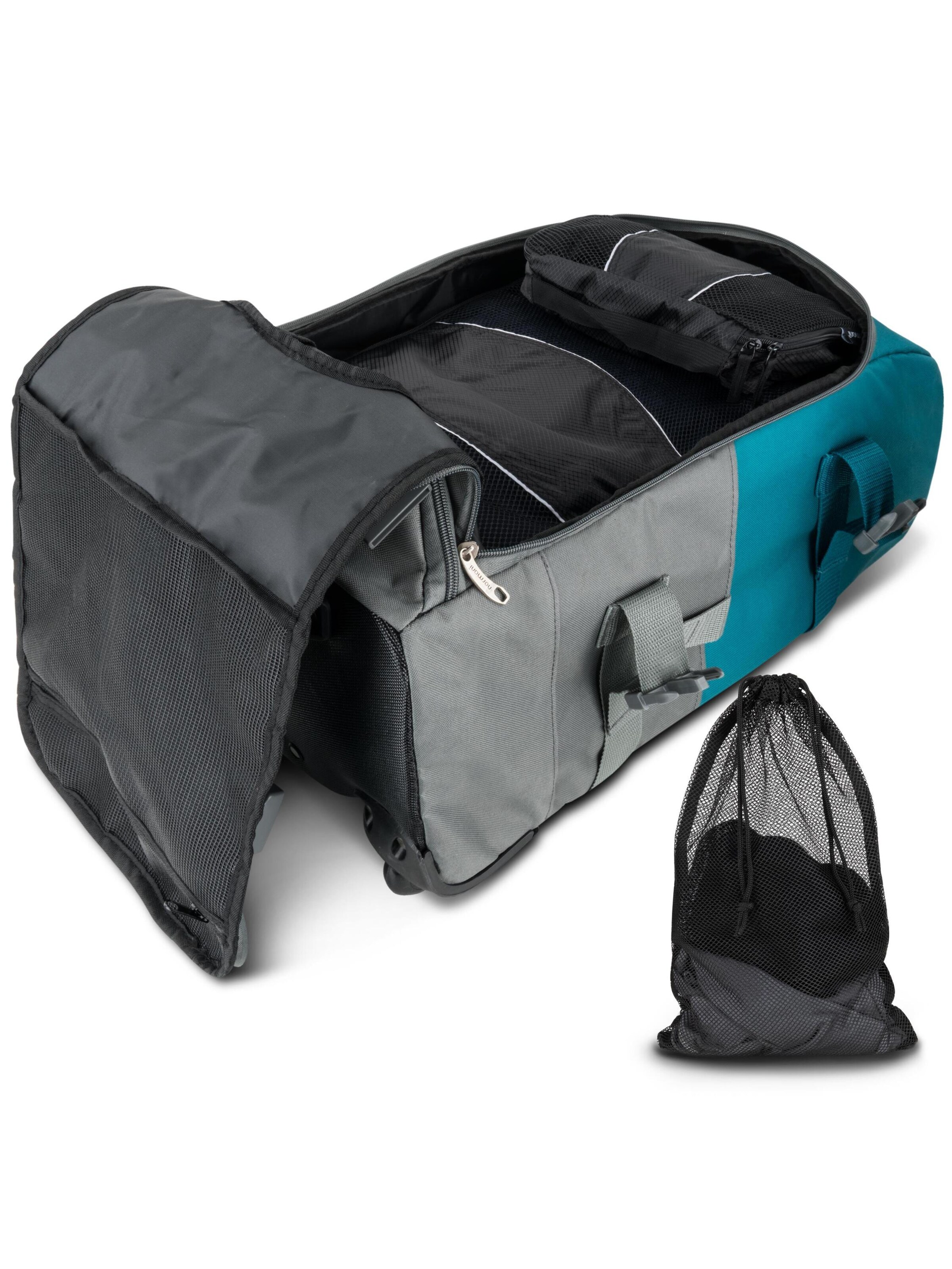 Trolley di normani in blu: frontale