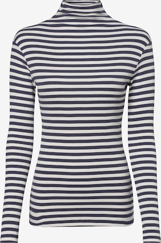 Marie Lund Shirt in Blauw: voorkant