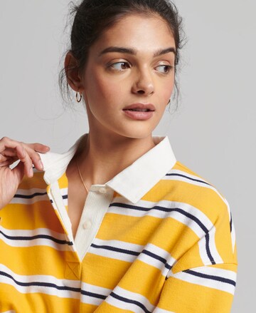 Superdry Shirt 'Vintage Rugby' in Yellow