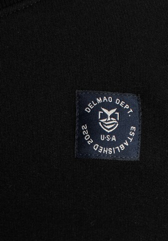 DELMAO Sweatshirt in Schwarz
