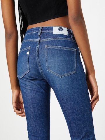 MUD Jeans Regular Damen - Jeans 'Faye Straight' in Blau