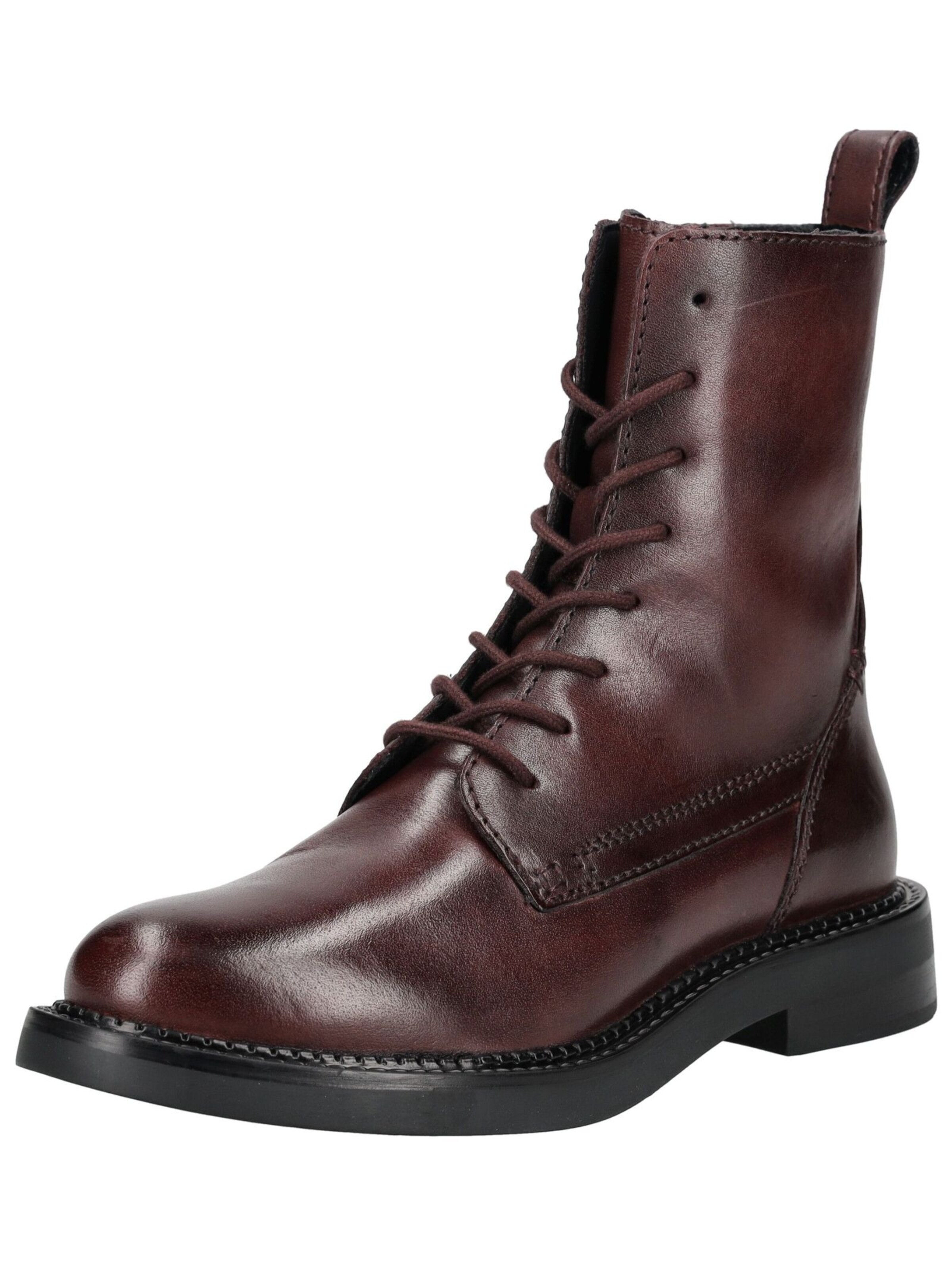 Bottes à lacets GEOX en rouge : devant