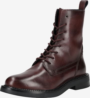 GEOX Lace-up boot in Red: front