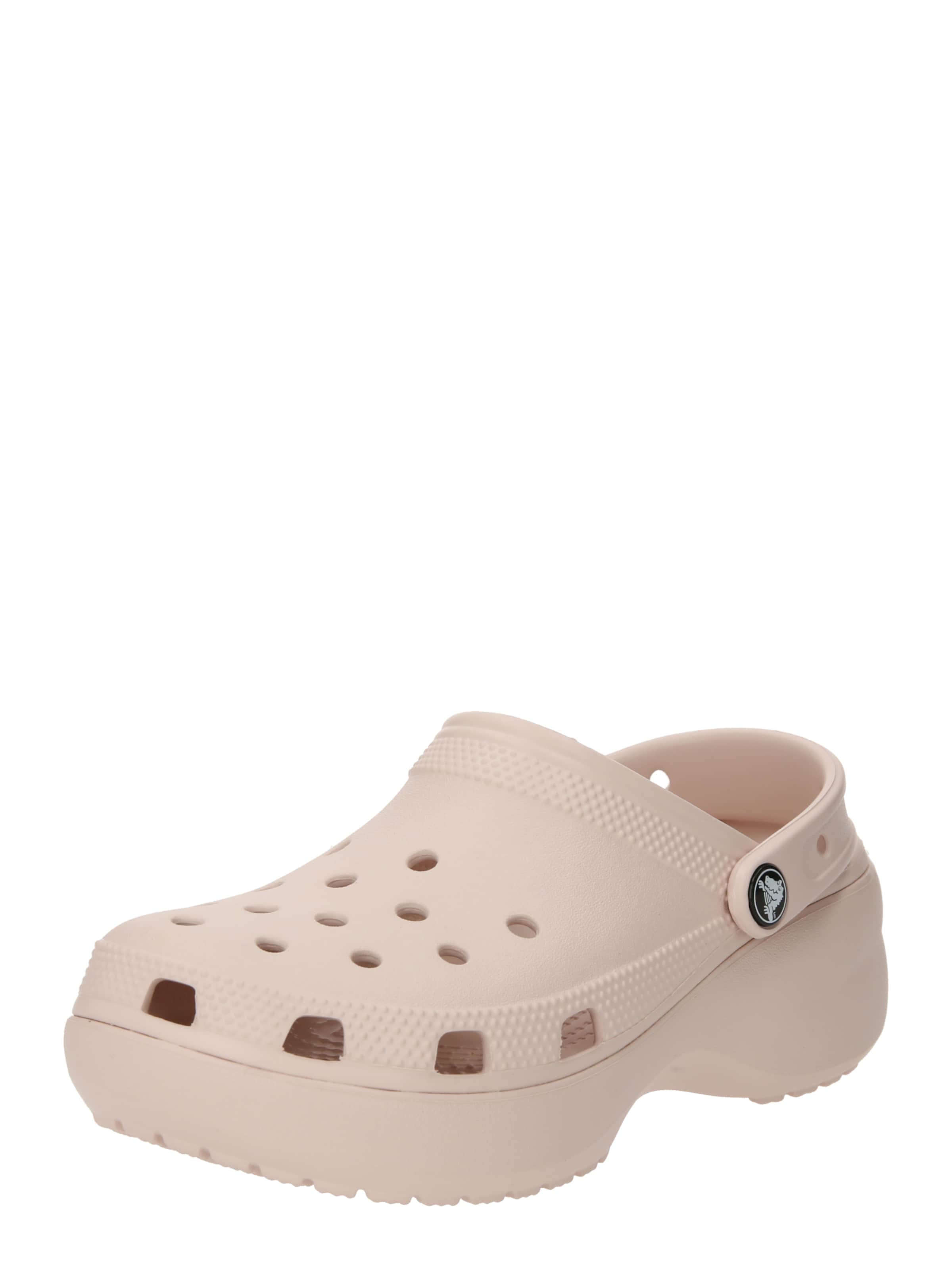 Saboţi 'Classic' de la Crocs pe roz: față