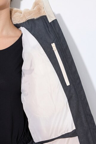 Ulla Popken Weatherproof jacket in Grey