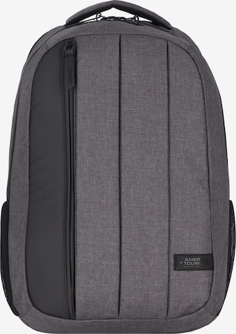 Zaino di American Tourister in grigio: frontale