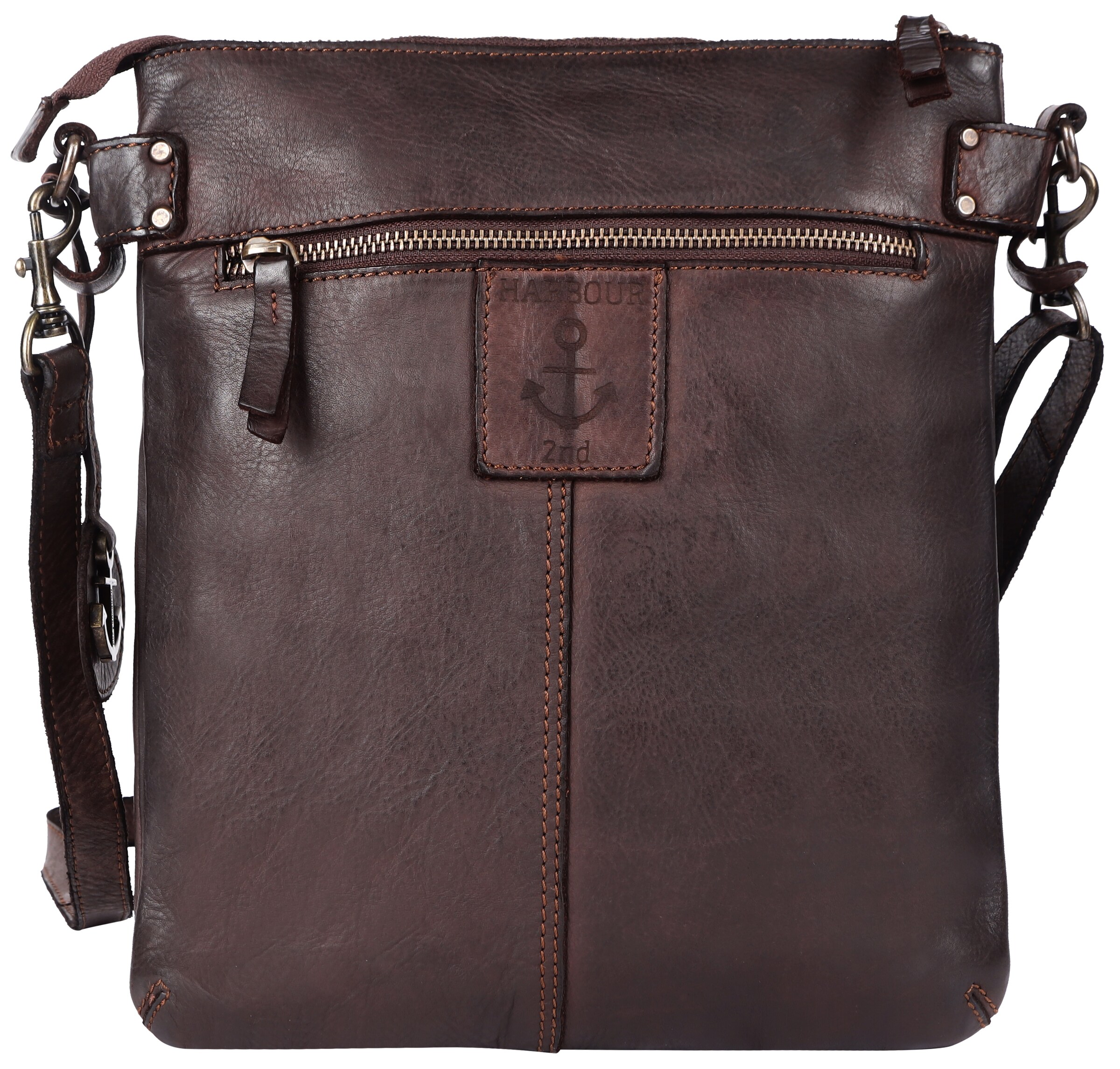 Borsa a tracolla di Harbour 2nd in marrone