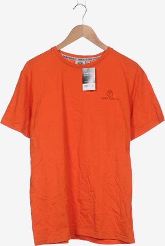 Carlo Colucci T-Shirt L in Orange: predná strana