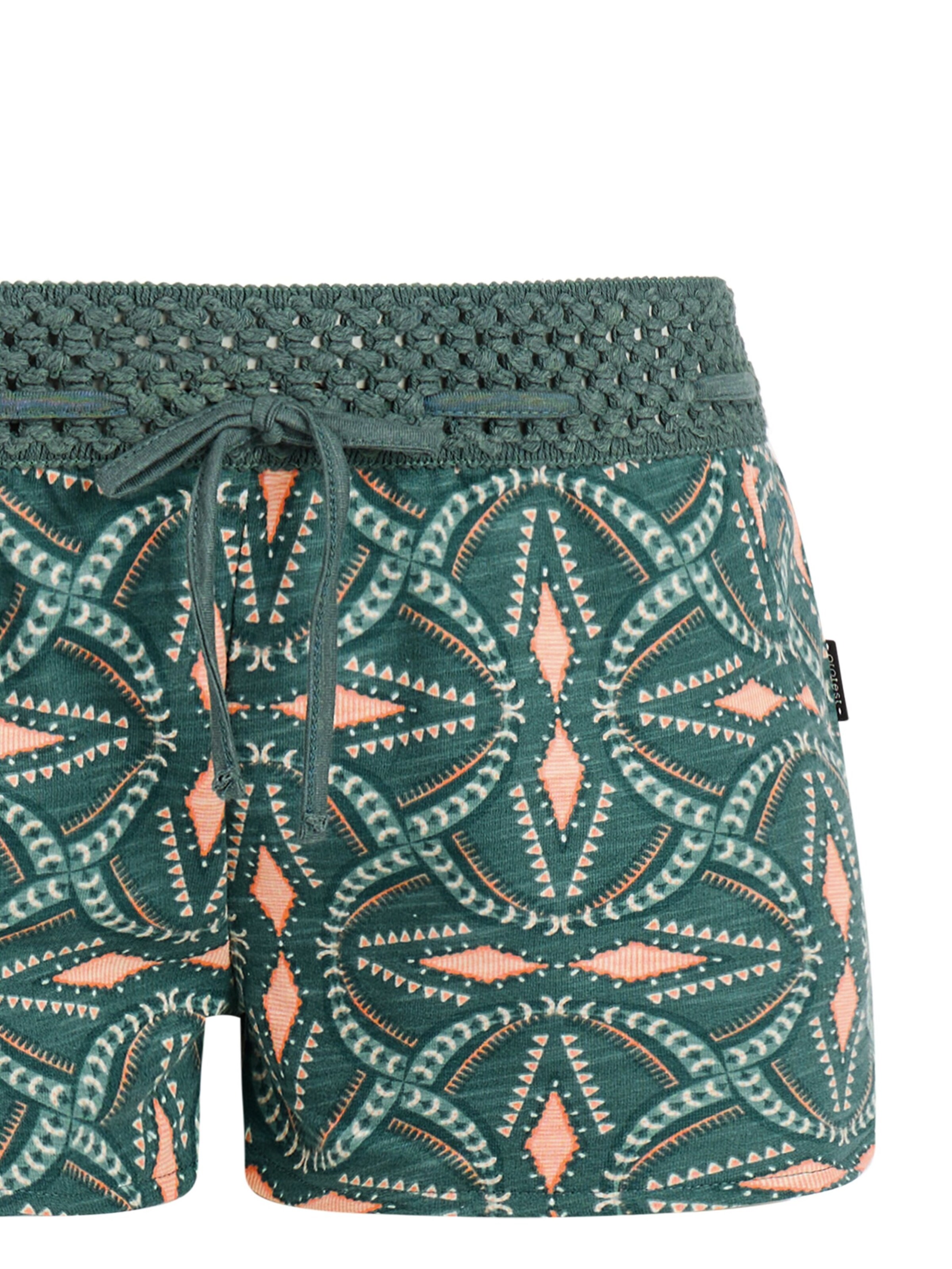 PROTEST Regular Pants 'PRTFlowery' in Green