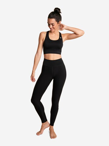 OCEANSAPART - Bustier Sujetador deportivo 'Beverly' en negro