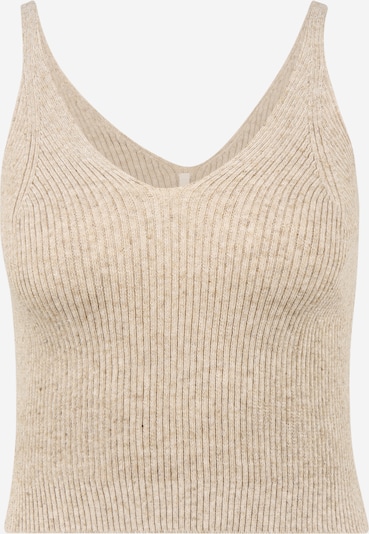 Only (Petite) Tops en tricot 'LINA' en beige chiné, Vue avec produit
