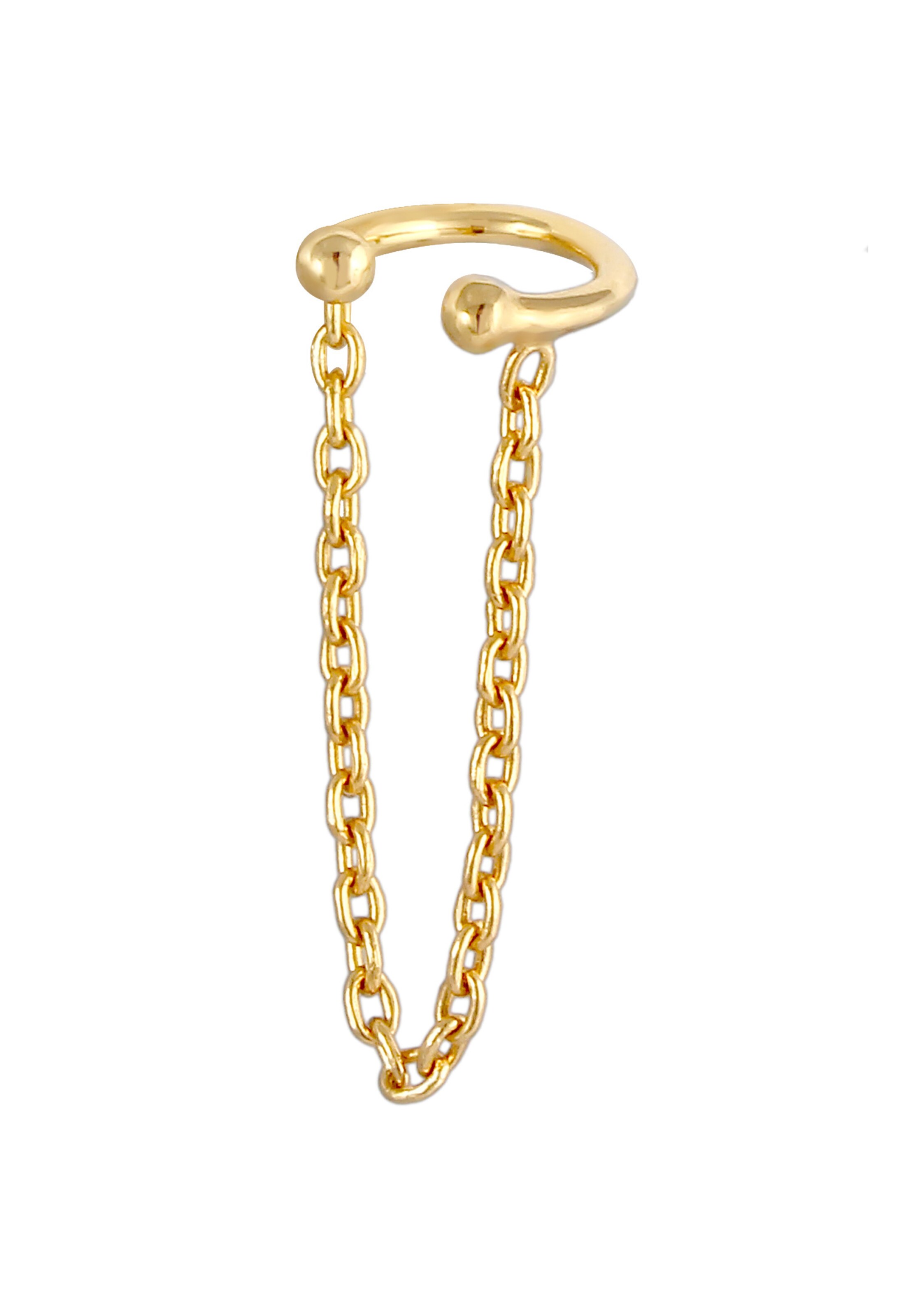 Boucles d'oreilles ELLI en or : devant