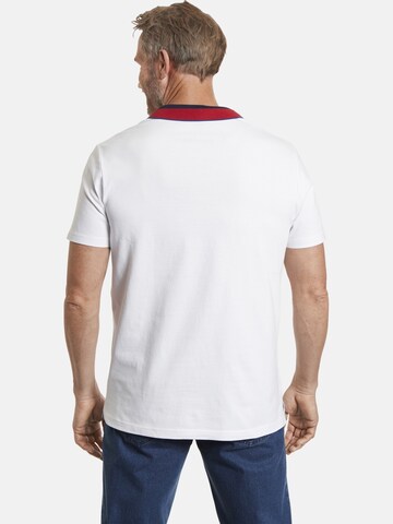 T-Shirt 'Einojohani' Jan Vanderstorm en blanc
