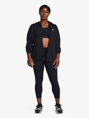 UNDER ARMOUR Skinny Sporthose 'Motion Capris' in Schwarz