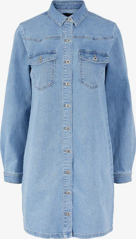 mėlyna PIECES Palaidinės tipo suknelė 'Perry': priekis