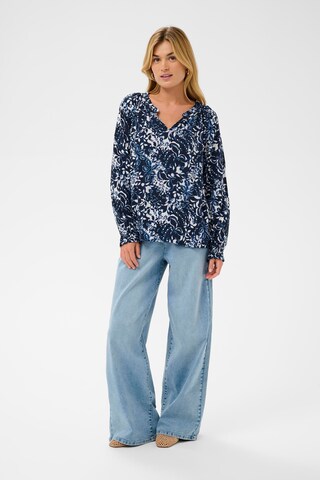 Cream Bluse 'CRTiah' in Blau