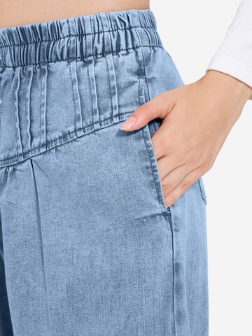 Imily Bela Wide leg Τζιν σε μπλε
