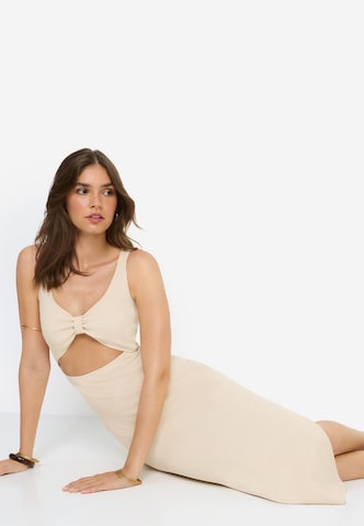 LSCN by LASCANA Klänning i beige