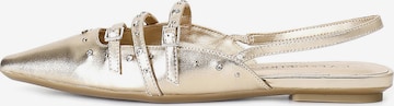 CAFè NOIR Ballerina in Gold: front