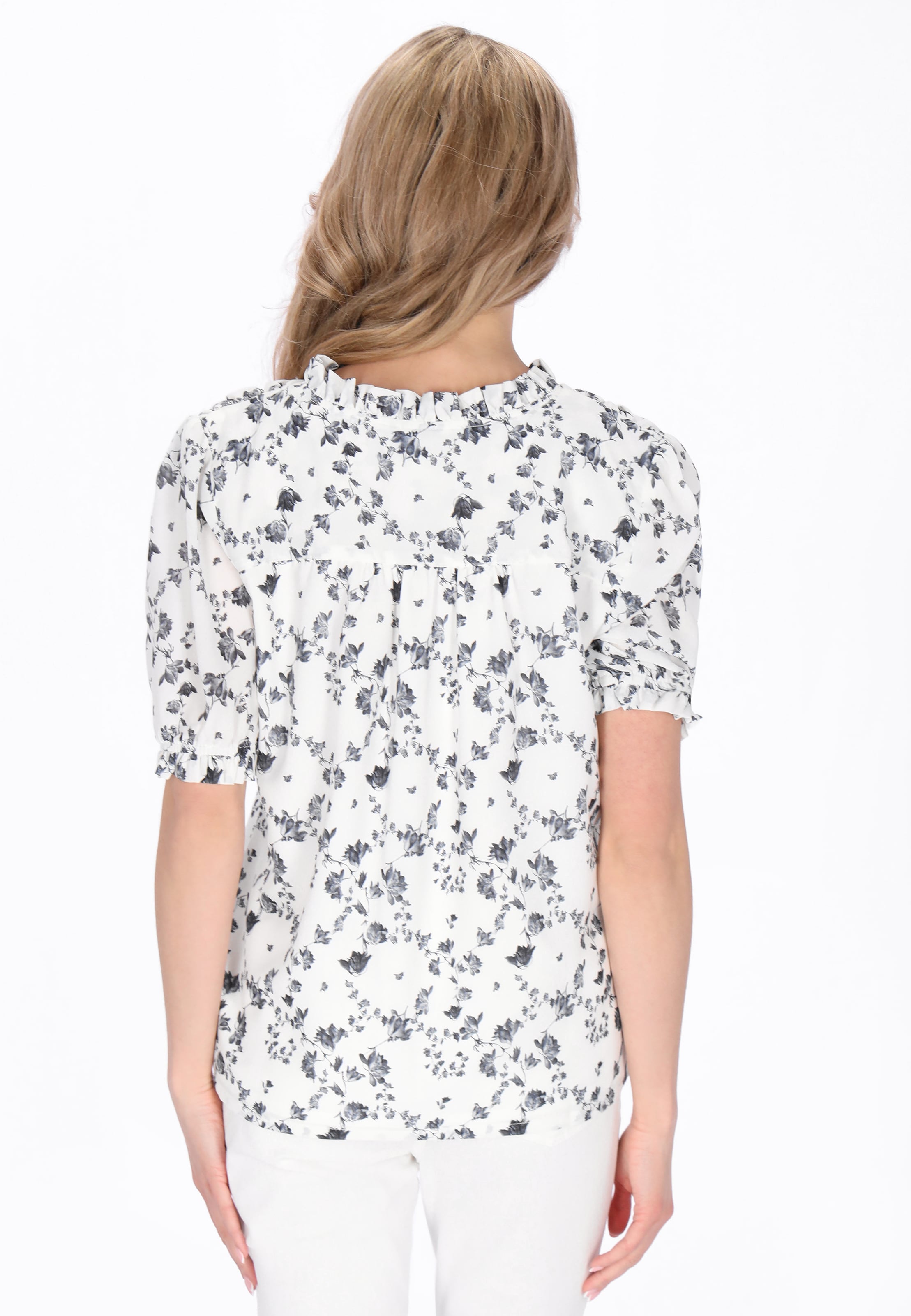 Usha - Blusa en negro