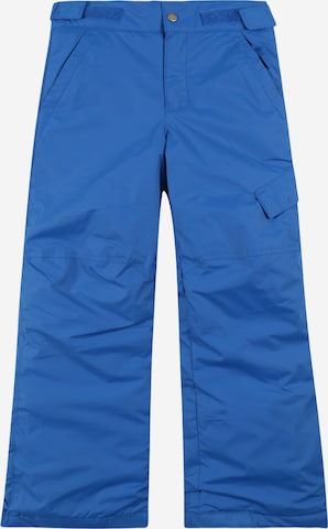 COLUMBIA Outdoor Pants 'Ice Slope II' in Blue: front