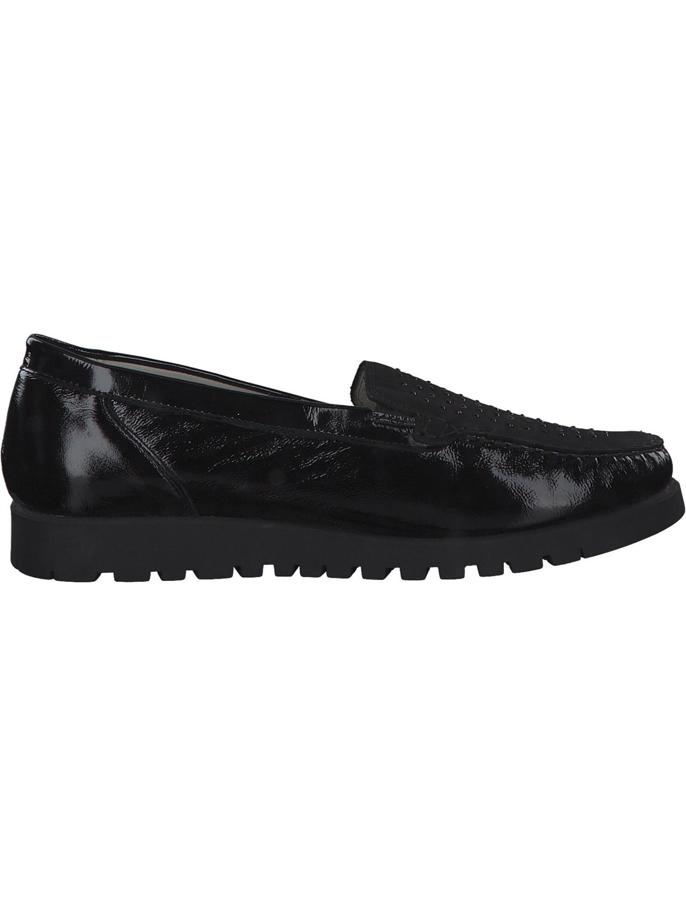 WALDLÄUFER Slipper 'Hegli 549013' in Schwarz