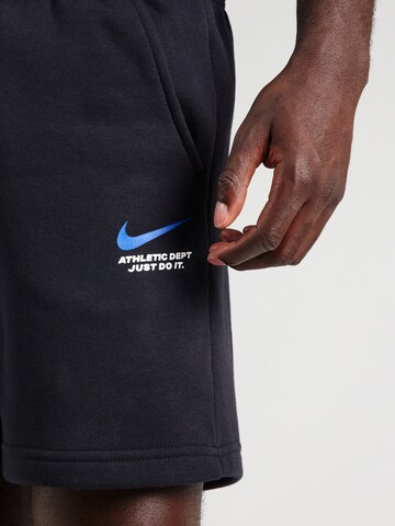 Nike Sportswear Обычный Штаны в Черный