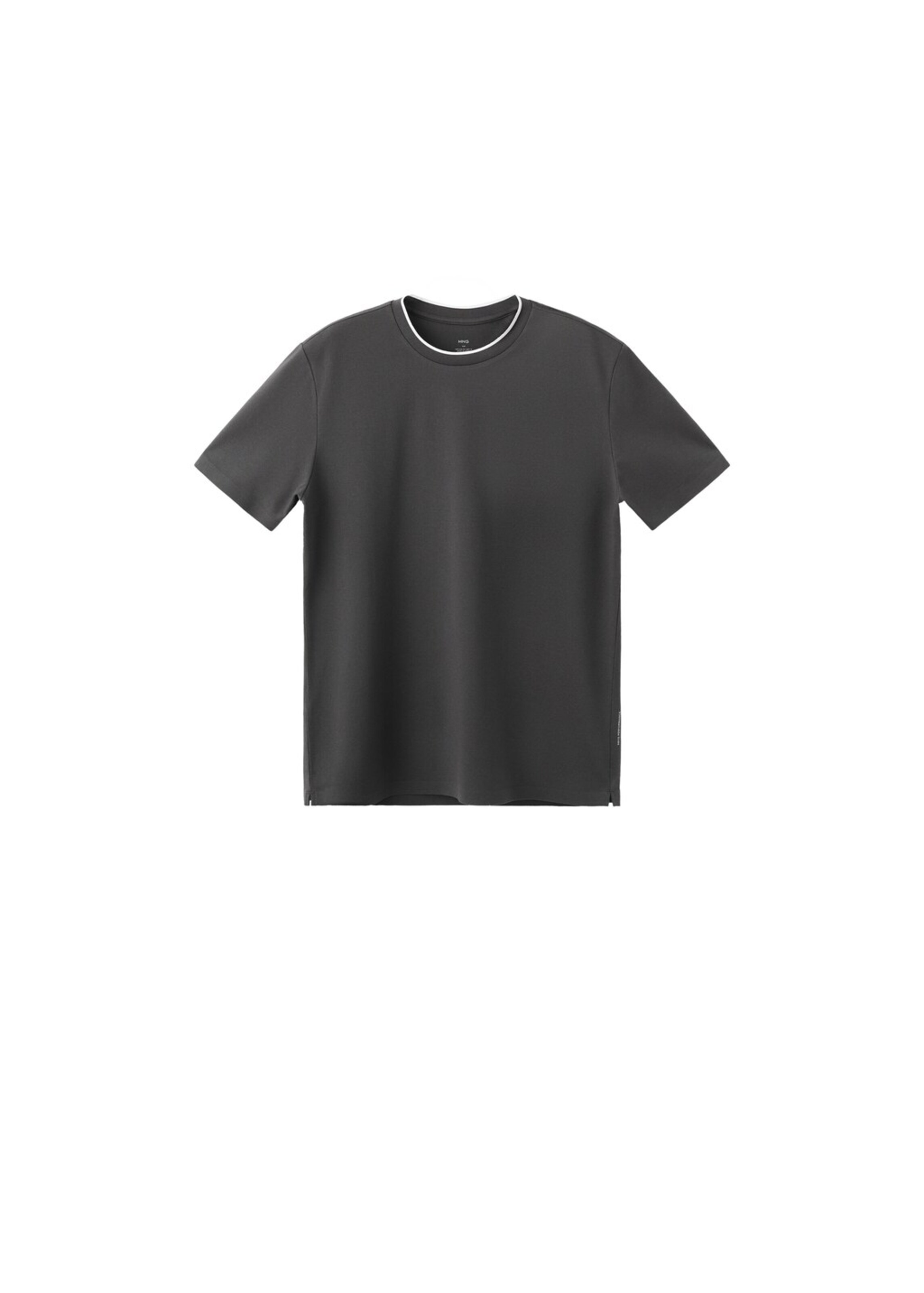 MANGO MAN Shirt 'Garda' in Grey: front