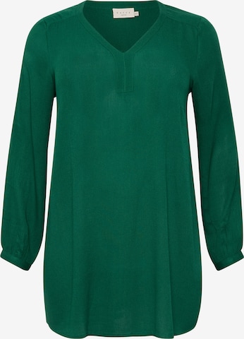 KAFFE CURVE Tunic 'Ami' in Green: front