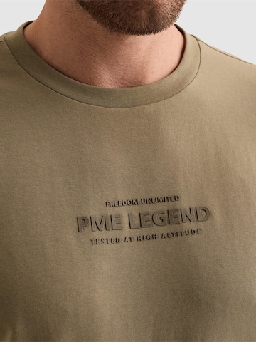 Maglietta 'T-shirt  with long sleeves and artwork' di PME Legend in verde