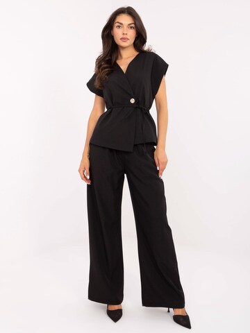 Madnezz House Jumpsuit in Schwarz: Vorderseite