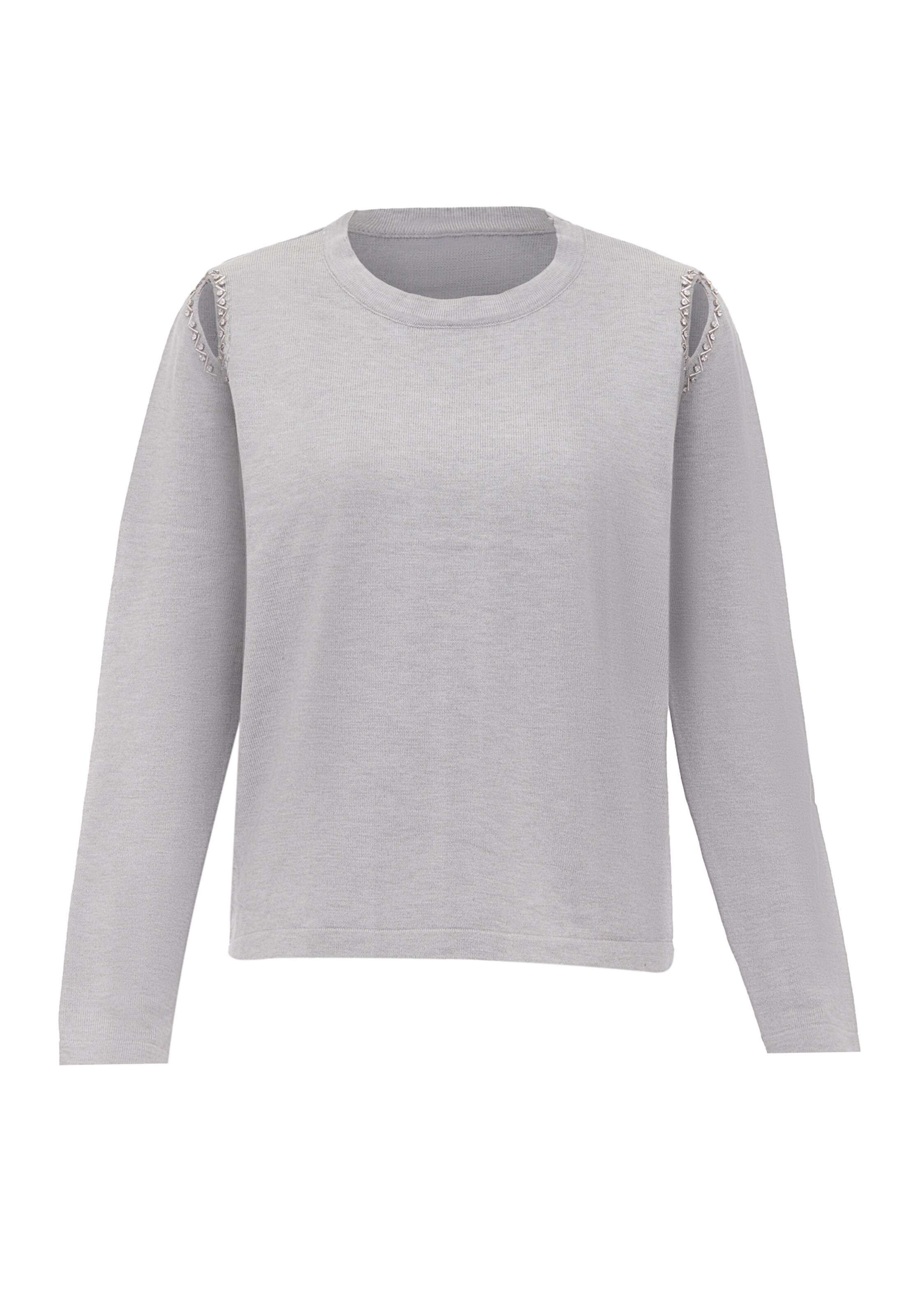 carato Sweater in Grey: front