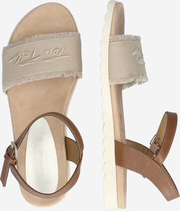 Sandales TOM TAILOR en beige