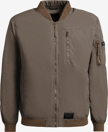 Veste mi-saison 'Ibe' khujo en marron : devant