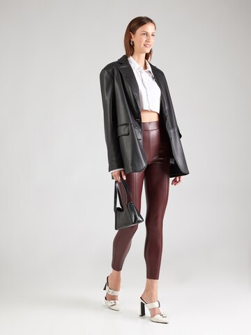 Skinny Leggings 'Sara' TOPSHOP en rouge