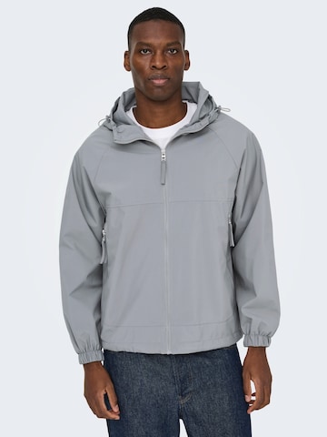 Only & Sons Jacke 'ONSSEAN' in Grau