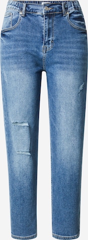 Hailys Slimfit Farkut 'Mi44rell' värissä sininen: etupuoli