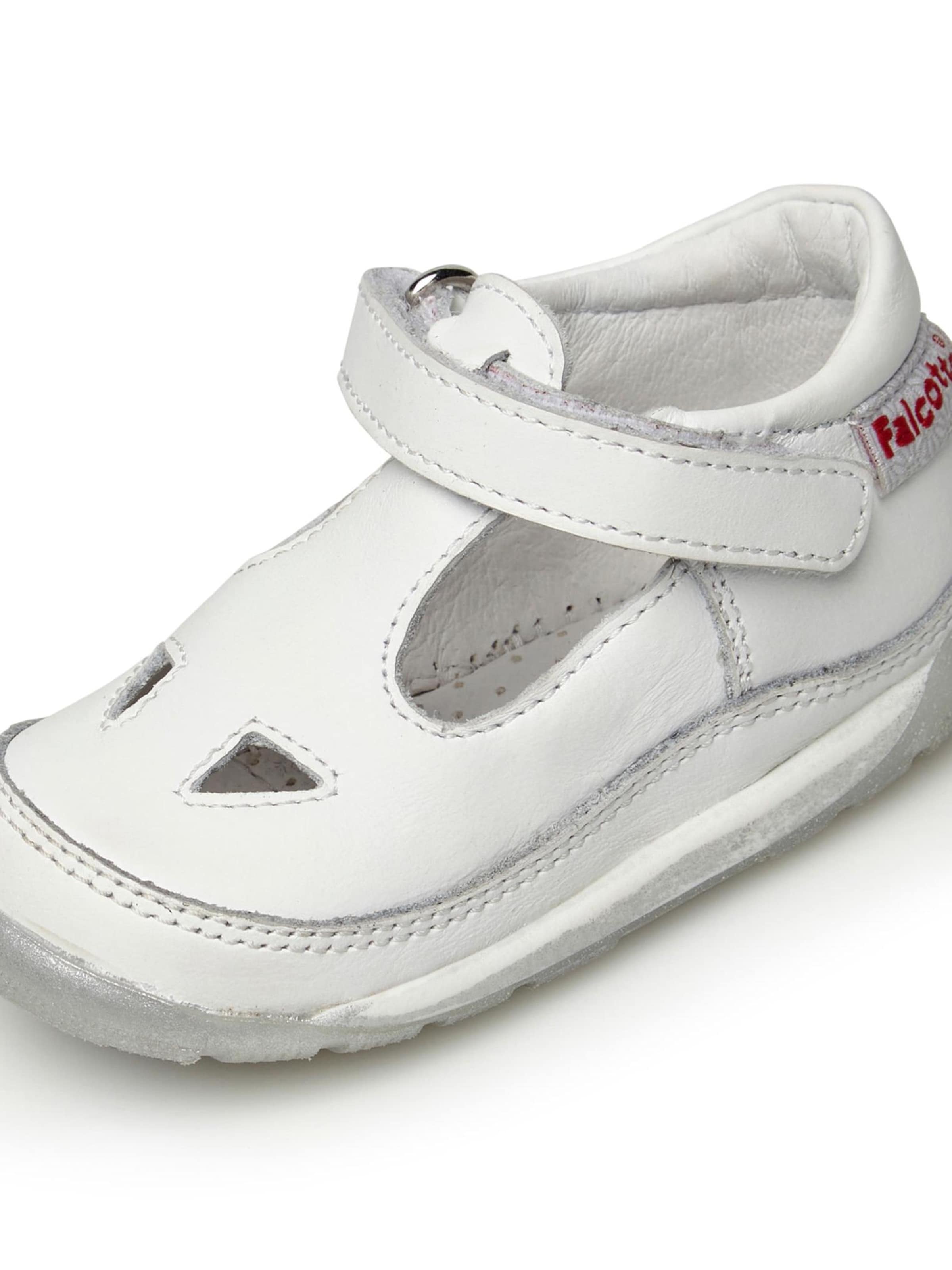 Falcotto Offene Schuhe 'SAN DIEGO NEW'‌‌‌‌‌‌ in Weiß: Vorderseite